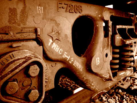 Train up close