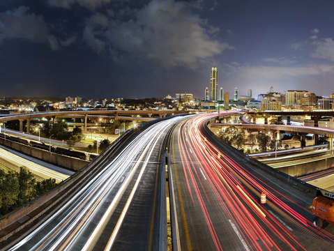 Node at night