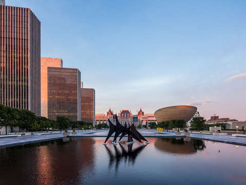 Empire plaza glow