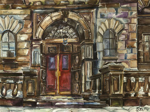 Athenaeum doors