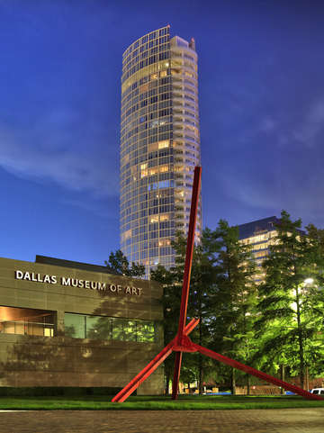 Dallas museum of art rear