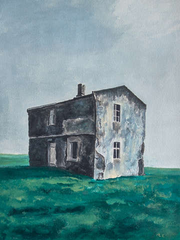 Abandoned house embedded memories