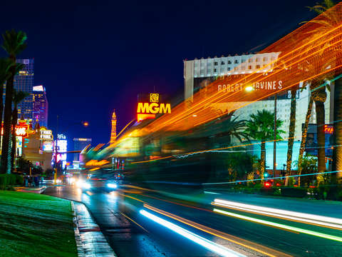 Lights of vegas