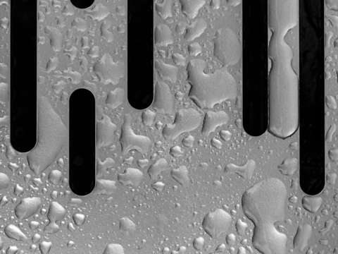 Raindrops on metal 4