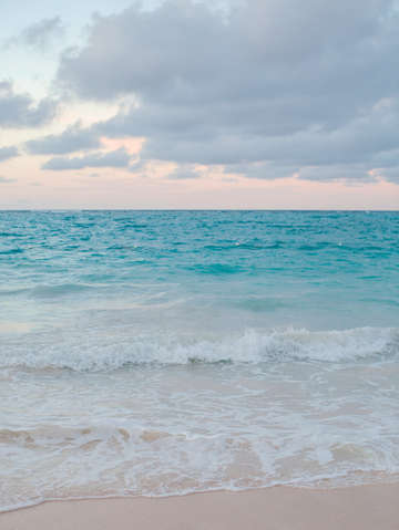 Dominican republic sunset