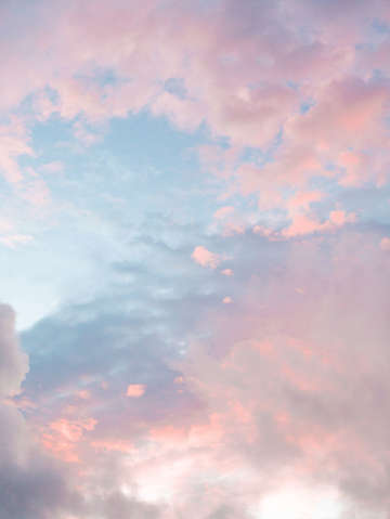Caribbean sunset sky