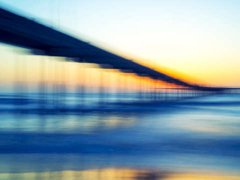 Not the usual pier