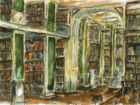 Athenaeum interior hall