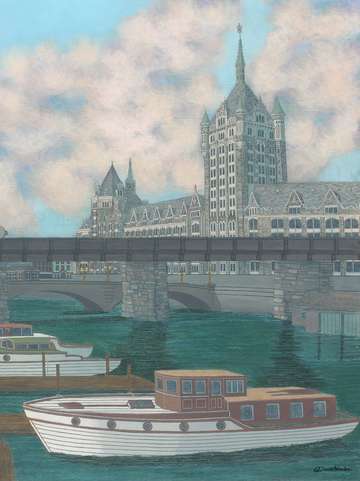 Albany riverfront 1930
