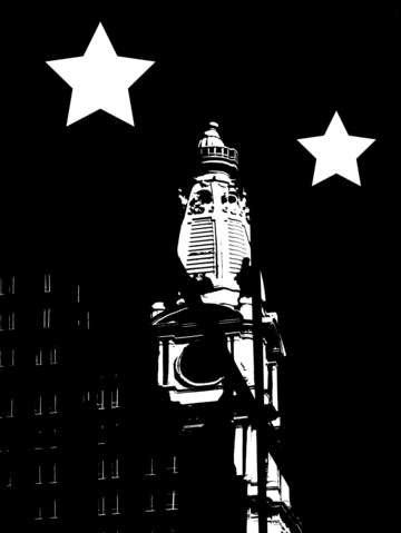 A starry night in philadelphia