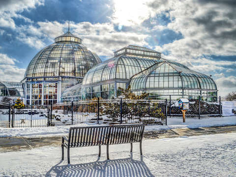 Belle isle conservatory v1 watercolor