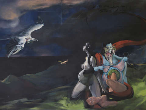 Pyrene and the Griffons