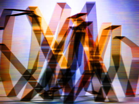 Dance of glass metallic alchemy