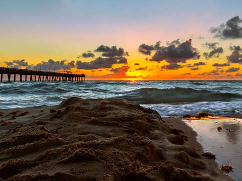 Turning wave dania beach florida