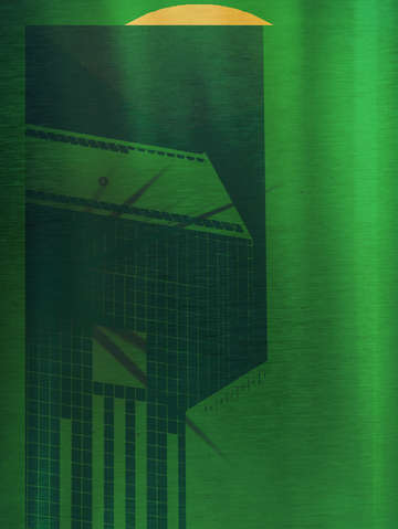 Behind the emerald door