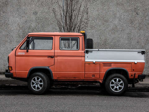 Volkswagen van truck in portland