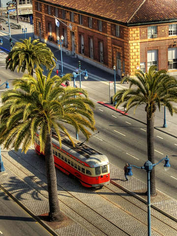 San francisco street car