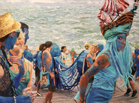 Blue mermaids