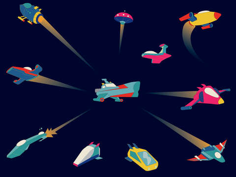 Spaceships 3 starblazin edition