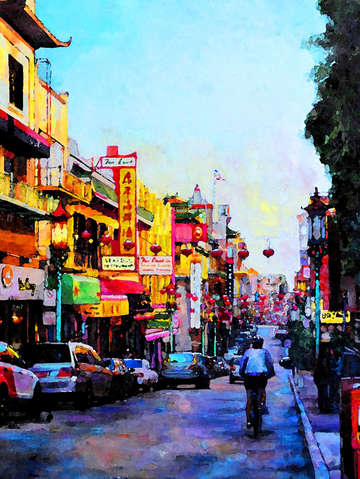 Inside chinatown