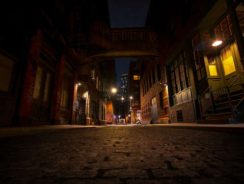 Tribeca streets at dusk