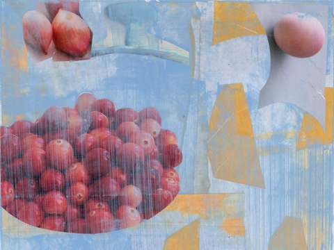 Berries in blue