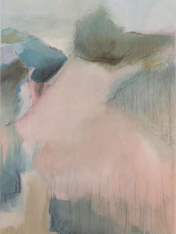 Teal brown and pink two