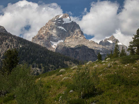 Grand teton national park mountains