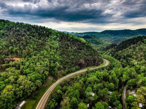 Over townsend tennesse dji 0275