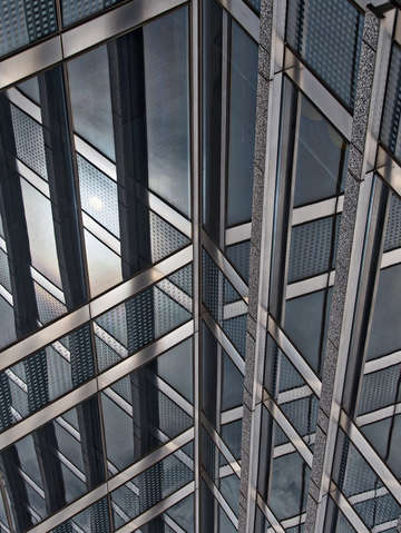 Architectural lines and reflections