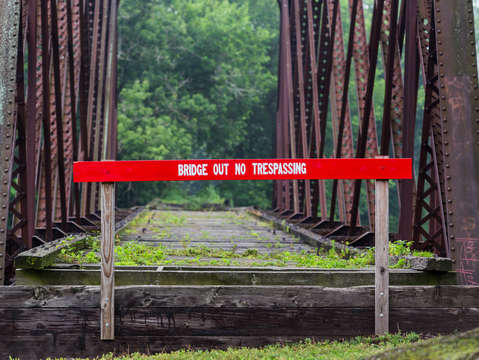 Bridge out