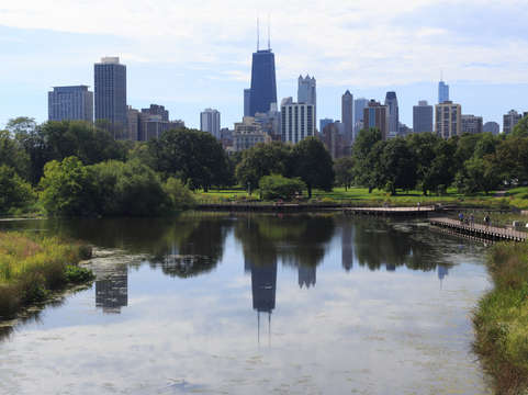 Chicago from lincoln park