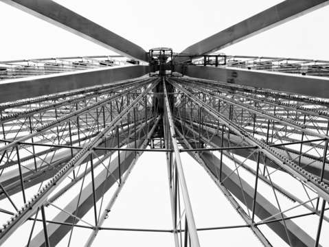 Original navy pier ferris wheel