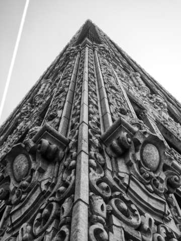 Architectural detail in tulsa