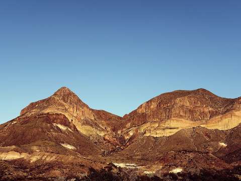 Mountains of desert