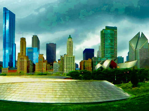 Chicago skyline 7
