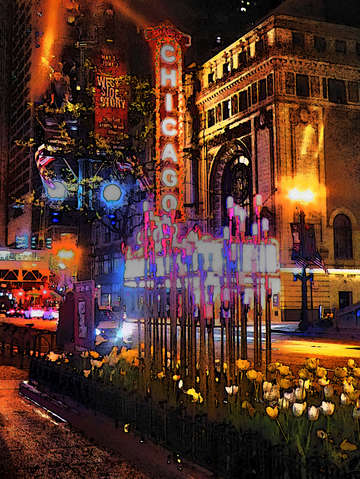 Lights of chicago