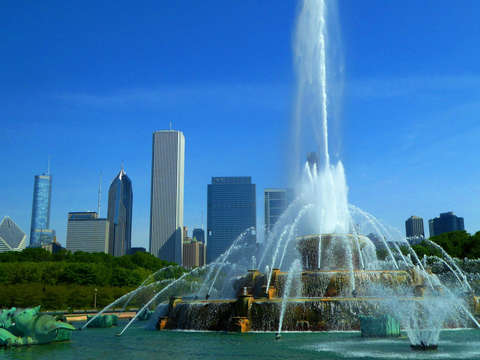 Buckingham fountain 3