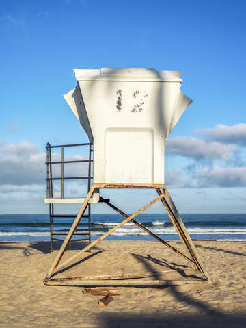 Morning greetings from mission beach 12