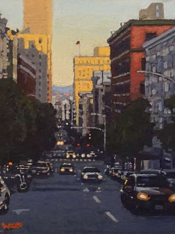 Taylor st looking south