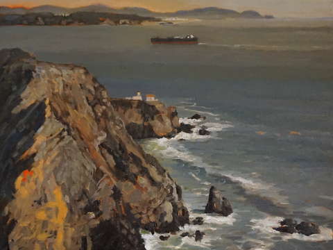 San francisco bay lighthouse