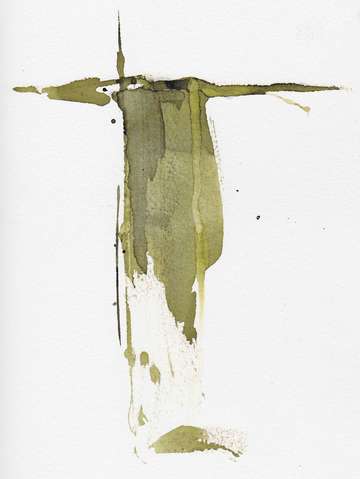The cross is empty