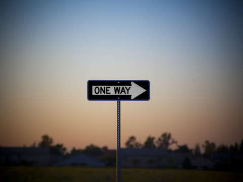 One way