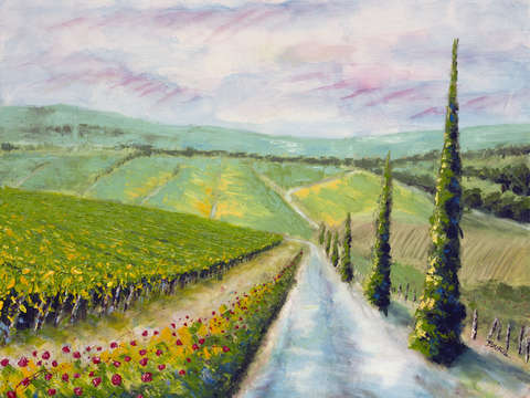 Tuscan roads 2