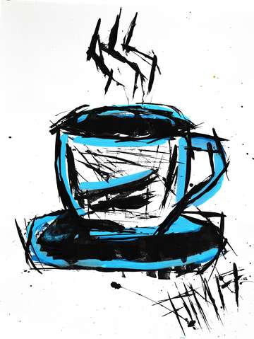 Hot coffee