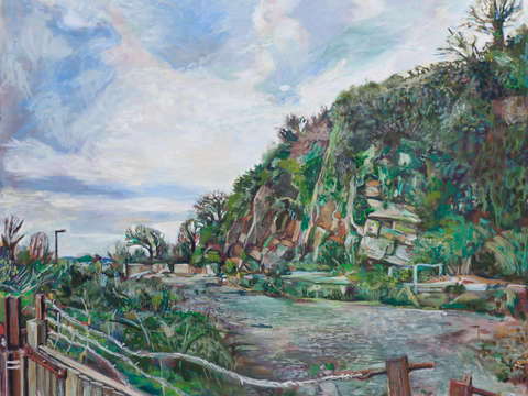 Old red hill quarry