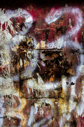 Cracked and peeling paint 2