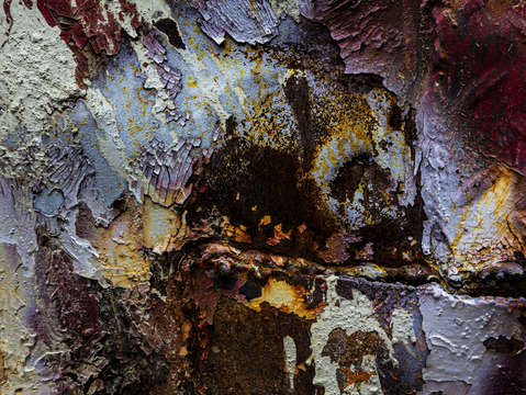 Cracked and peeling paint 3
