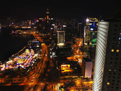 Hong kong nightscape