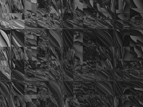 Foldstangles 5 blackwhite version
